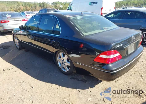 2004 Lexus Ls 430 из США, поврежденный, VIN JTHBN36F540141626